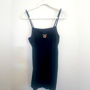 Wild Fable black butterfly dress